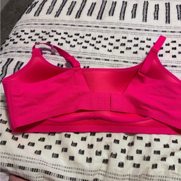 aerie • smoothez bra-ish bralette wireless lace large - Picture 2 of 6